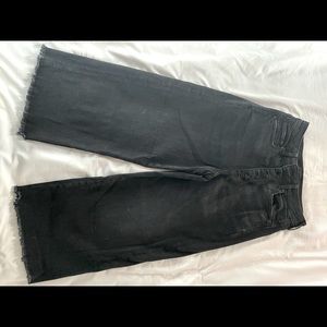 American Eagle Wide Leg Cropped Jeans